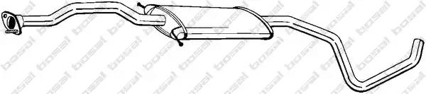Проміжний глушник 285953 BOSAL