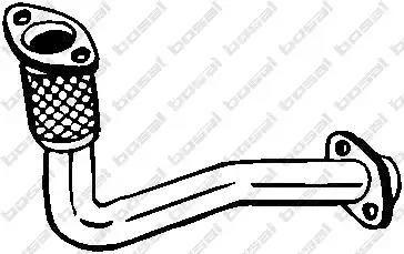 Вихлопна труба 713255 BOSAL