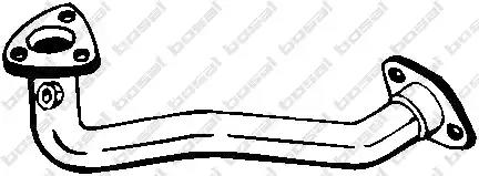 Вихлопна труба 737913 BOSAL