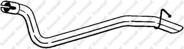 Вихлопна труба 770431 BOSAL