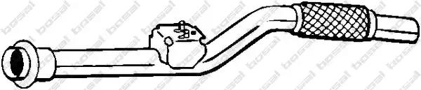 Вихлопна труба 800011 BOSAL