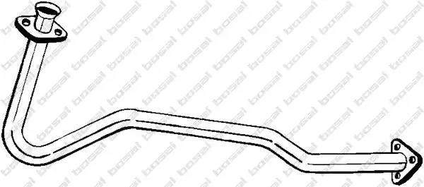 Вихлопна труба 802441 BOSAL