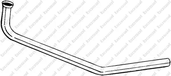 Вихлопна труба 823017 BOSAL