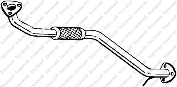 Вихлопна труба 823865 BOSAL