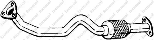 Вихлопна труба 827171 BOSAL