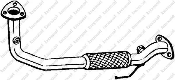 Вихлопна труба 836287 BOSAL