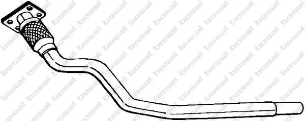 Вихлопна труба 841689 BOSAL