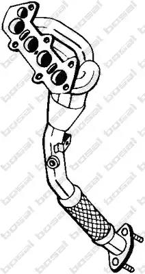 Вихлопна труба 851275 BOSAL