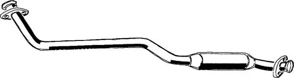 Додатковий глушник 01027 AS METAL