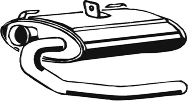 Додатковий глушник 02007 AS METAL