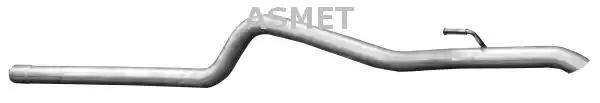 Вихлопна труба 02042 AS METAL
