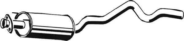 Проміжний глушник 05072 AS METAL