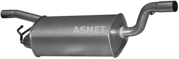Проміжний глушник 07243 AS METAL