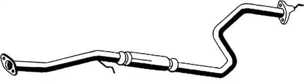 Проміжний глушник 13009 AS METAL