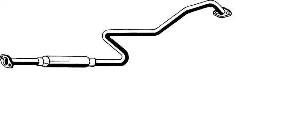 Проміжний глушник 14026 AS METAL