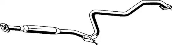 Проміжний глушник 14031 AS METAL