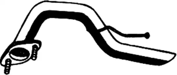 Вихлопна труба 15012 AS METAL