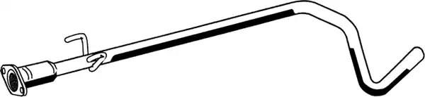 Вихлопна труба 16062 AS METAL