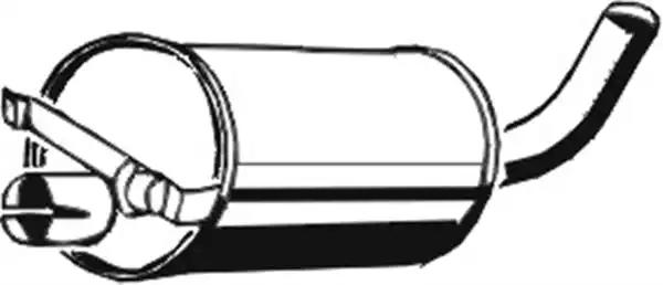 Додатковий глушник 18002 AS METAL