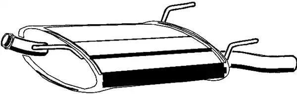 Глушник 23016 AS METAL