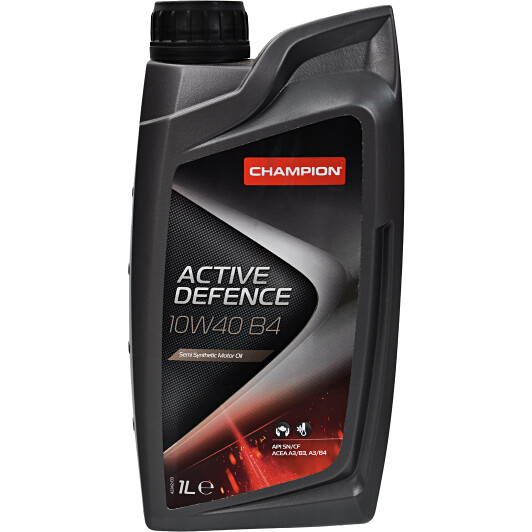 Моторна олива champion active defence b4, 10w-40, 1л 8203916 CHAMPION