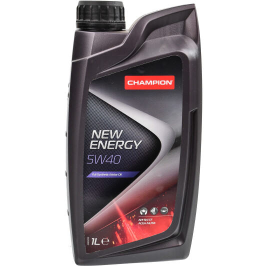 Моторна олива champion new energy, 5w-40, 1л 8211652 CHAMPION