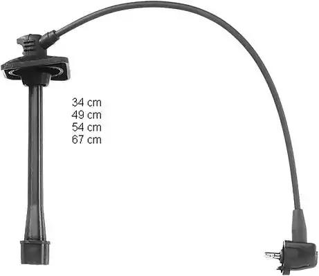 Комплект кабелів запалювання CLS233 CHAMPION