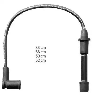 Комплект кабелів запалювання ford galaxy CLS243 CHAMPION