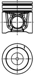 Поршень 40040600 KOLBENSCHMIDT
