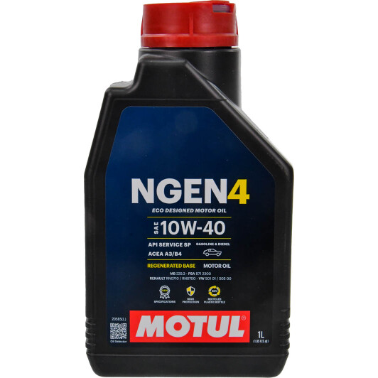 Олива моторна синтетична д/авто 387801 MOTUL