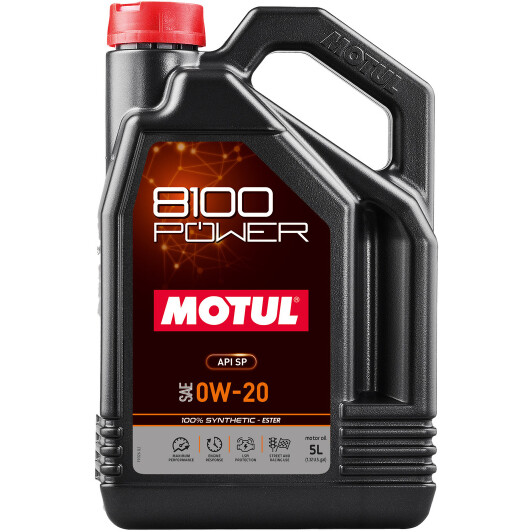 Олива моторна 100% синтетична естерова д/авто 824406 MOTUL