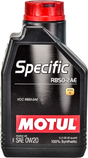 Олива двигуна 1l motul specific rbs0-2ae volvo 0w20 867411 MOTUL