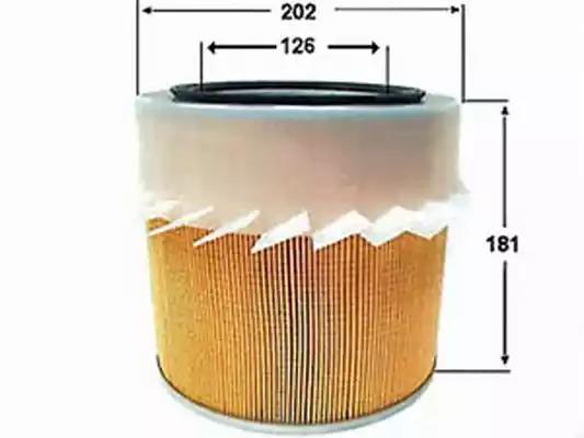Фильтр воздушный двигателя A427J JS ASAKASHI
