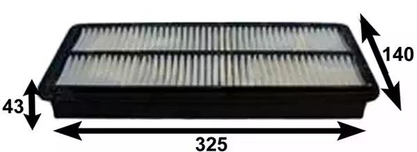 Повітряний фільтр A8509 JS ASAKASHI