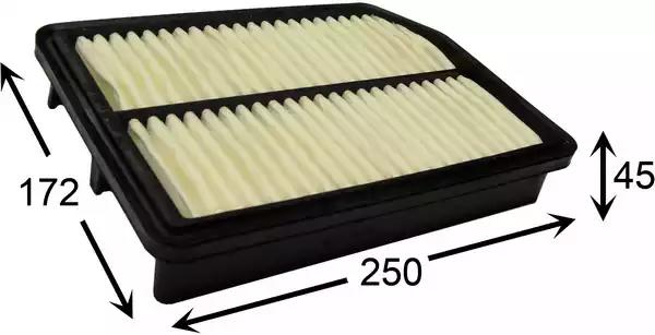 Повітряний фільтр A9609 JS ASAKASHI