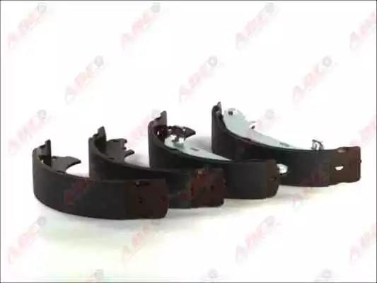 Гальмівна колодка ford focus ii  mazda 3 1.4-2.0lpg 10.03- C0G054ABE ABE