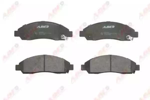 Комплект гальмівних накладок, дискове гальмо C19013ABE ABE