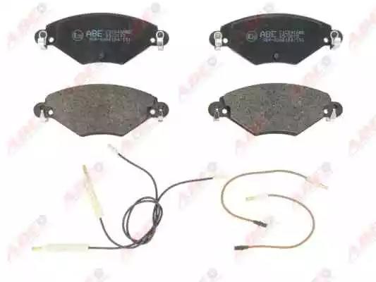 Комплект гальмівних колодок дискове гальмо C1C041ABE ABE