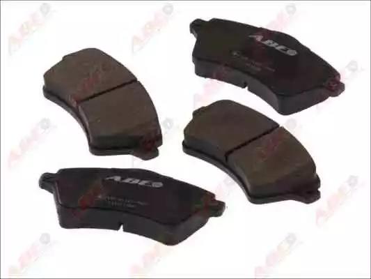 Комплект гальмівних колодок передн  land rover freelander i range... C1I011ABE ABE