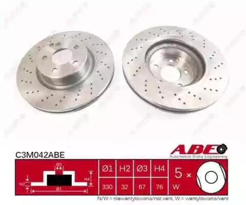 Гальмівний диск C3M042ABE ABE