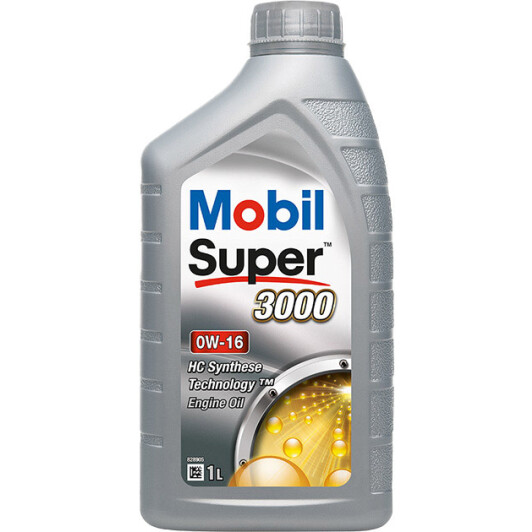 Олива моторна super 3000 0w16 1л 0W1630001L MOBIL