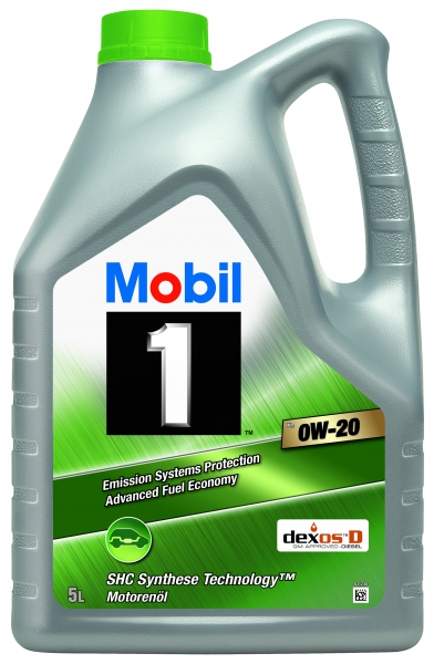 Олива моторна mobil1 0w20 5л 0W20M1ESP5L MOBIL