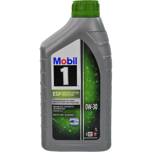 Моторна олива mobil 1 esp 0w-30 1л. 153753 MOBIL