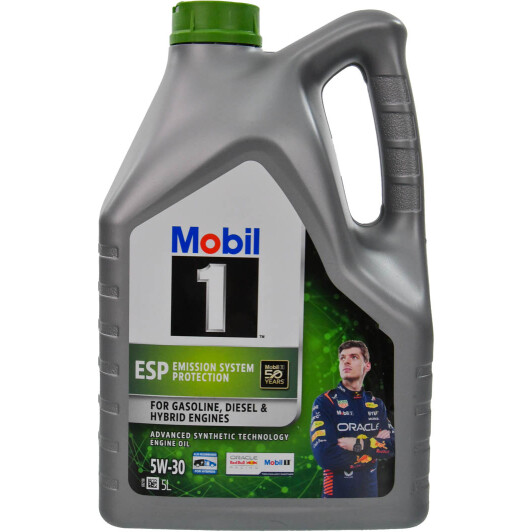 Масло моторное mobil 1 esp 5w-30 5л 155145 MOBIL