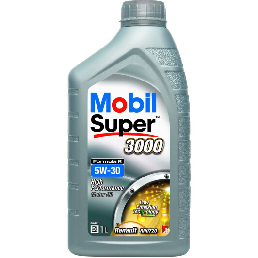 Олива моторна super 3000 formula r 5w30 1л 5W303000FR1L MOBIL