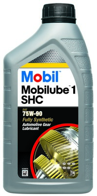 Олива трансмісійна mlube1 shc 75w90 1л 75W90SHC1L MOBIL