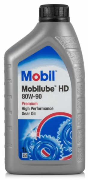 Олива трансмісійна mobilube hd 80w90 1л 80W90HD1L MOBIL
