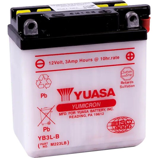 Акумулятор YB30CLB YUASA