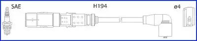 Huco vw дроти запалювання golf iv 1.6 двигун.aklaehaudiskoda 134791 HITACHI