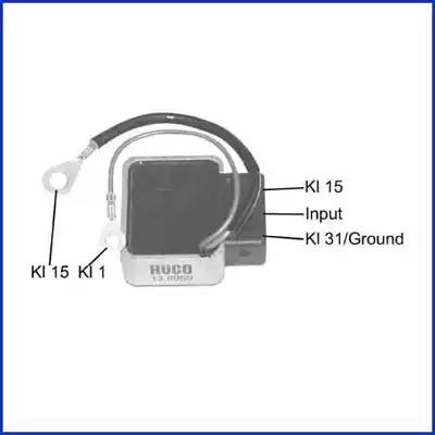 Huco vw комутатор запалювання audi 80100a6 86- 138050 HITACHI